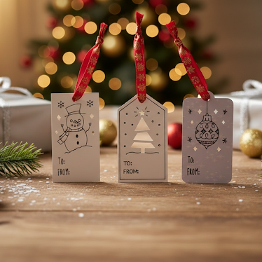 Etiquettes Cadeaux