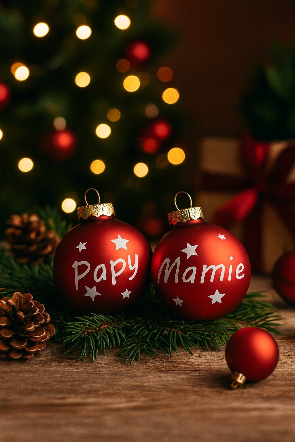 Boule de Noël Personnalisée