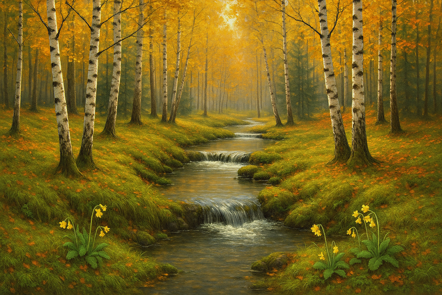 Bij de stilte van de beek