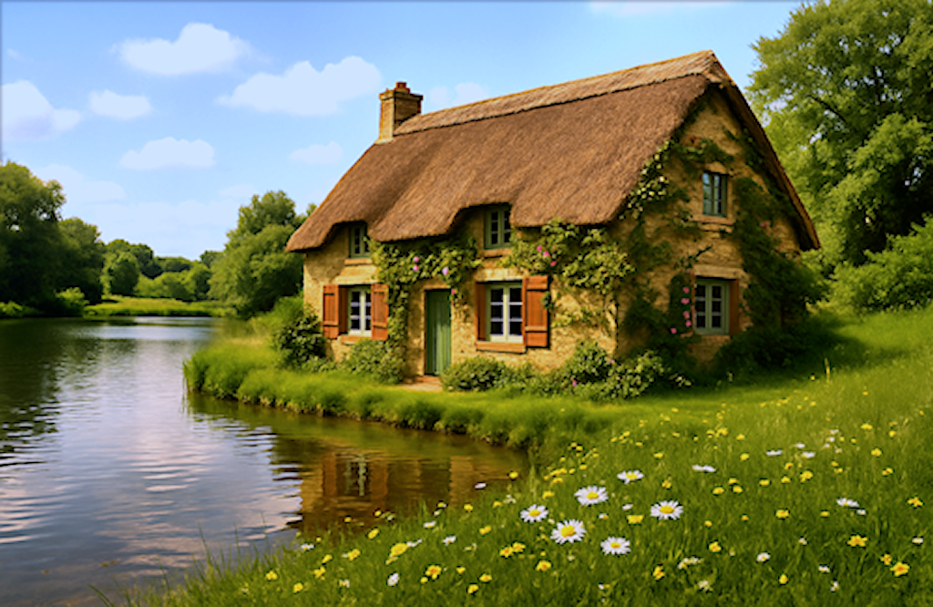 Cottage aan het water