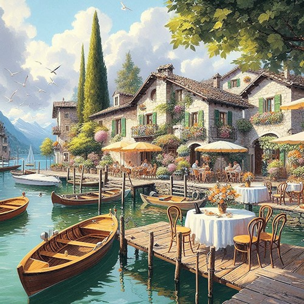 Italiaans havenstadje