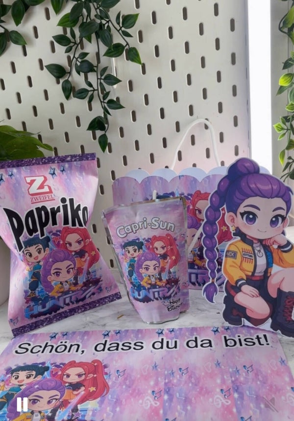 Pop Huntrix 01  kit Party Gemacht