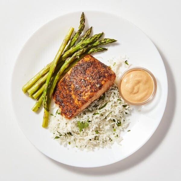 LUXURY DISH  Sumac Crusted Salmon