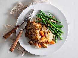 Tender chicken tighs