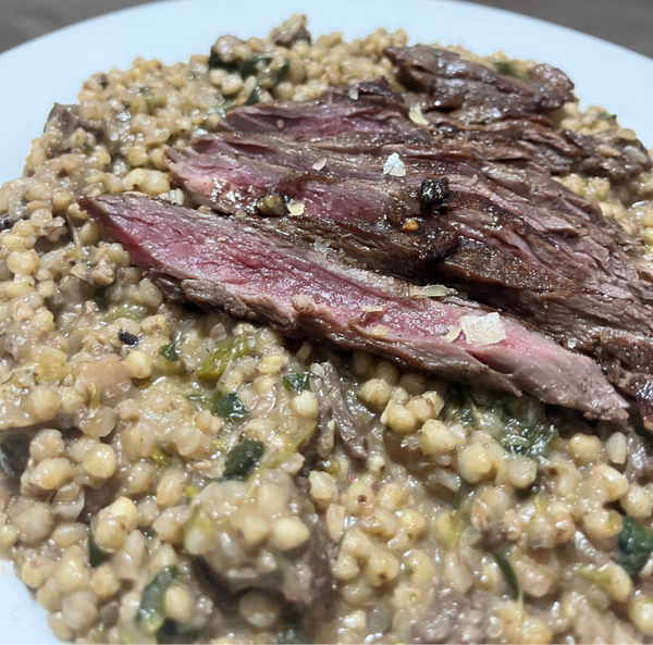 Beef tagliata buckwheat otto