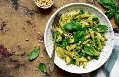 VEGETARIAN  Penne with Basil Pesto