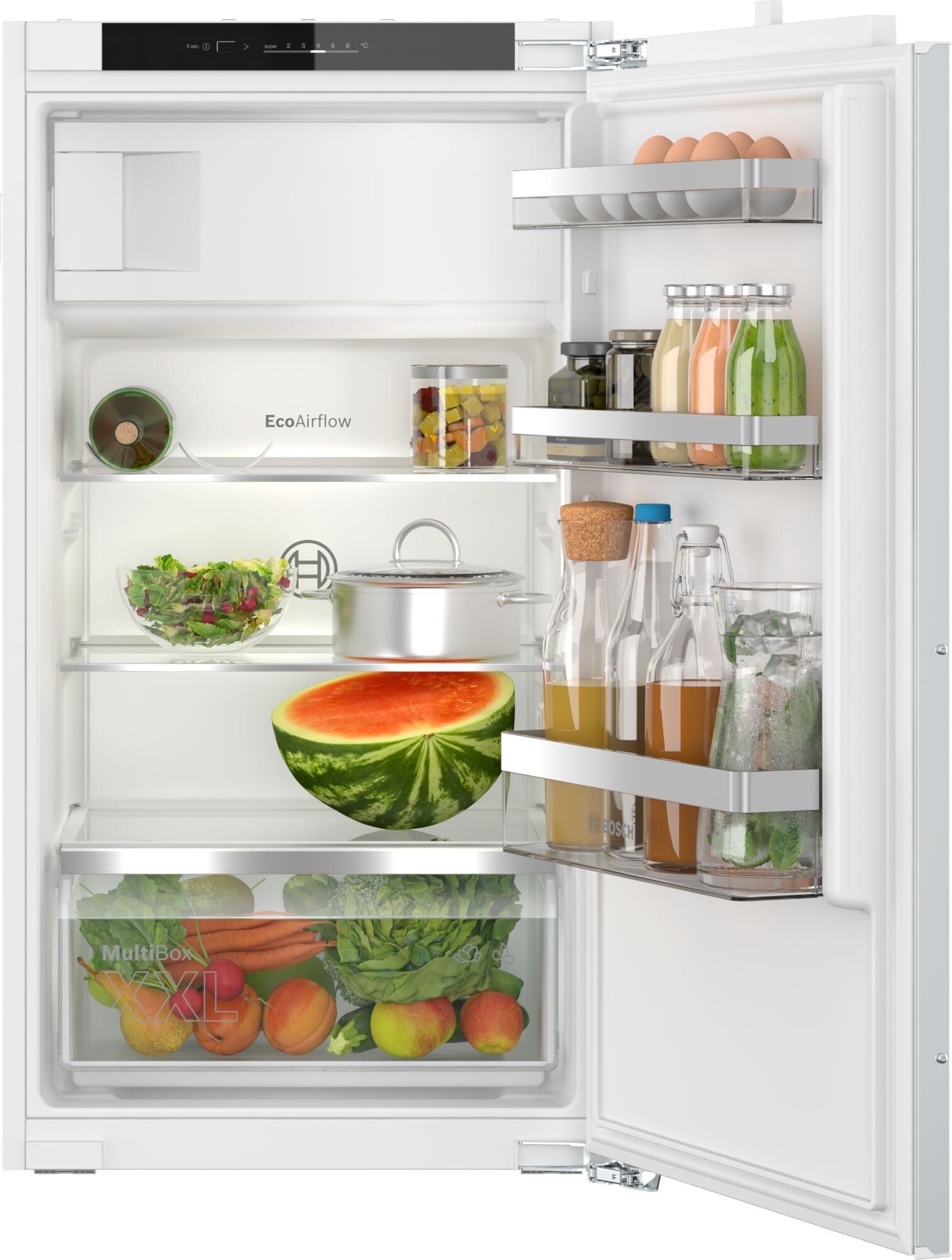 Bosch Serie 4 KIL32VFE0 – Inbouwkoelkast met vriesvak (Vlakscharnier, 102.1 x 54.1 cm)