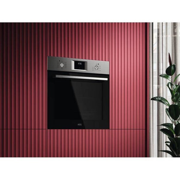 AEG OU5AB21CM Inbouwoven rvs  60 cm 65 liter inhoud