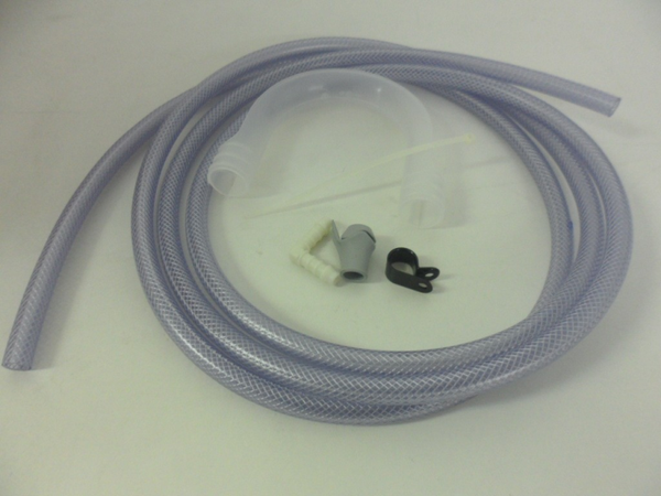Afvoerslang set voor condensdroger Electrolux AEG Zanussi Zanker Maijnen Nordland  . Art: 9029793388