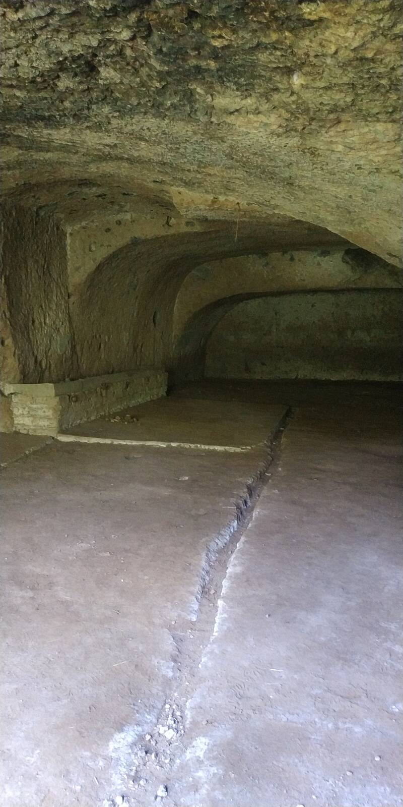 IPOGEI DI LOIANO STALLA CON MANGIATOIA E POSTE PER IL BESTIAME PRESSO GALLESE