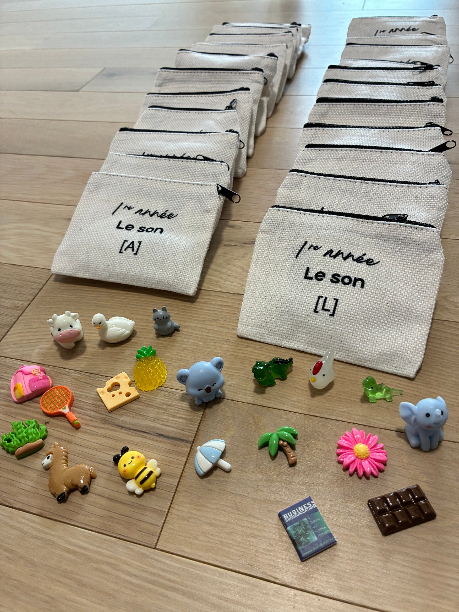 Lot de 25 sacs de Phonémot  - 1re année