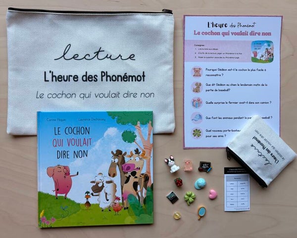 L'heure des Phonémot : Le cochon qui voulait dire non