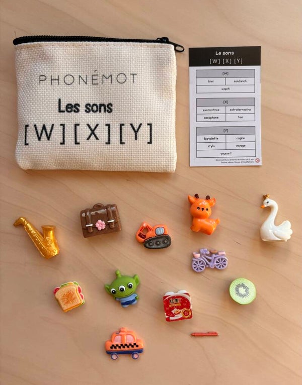 Phonémot des sons [W], [X] et [Y]