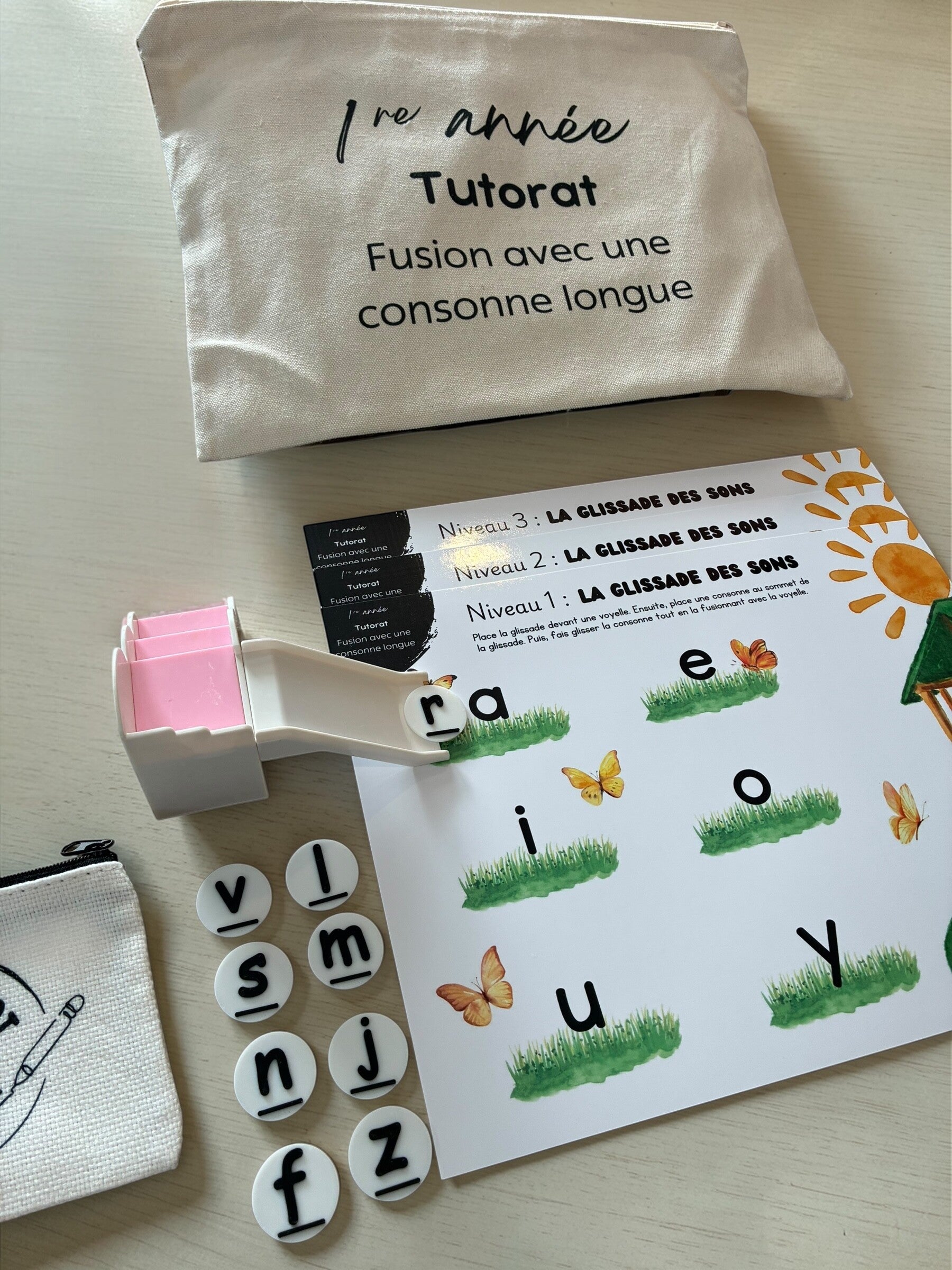 Tutorat : Fusion avec consonnes longues - 1re année