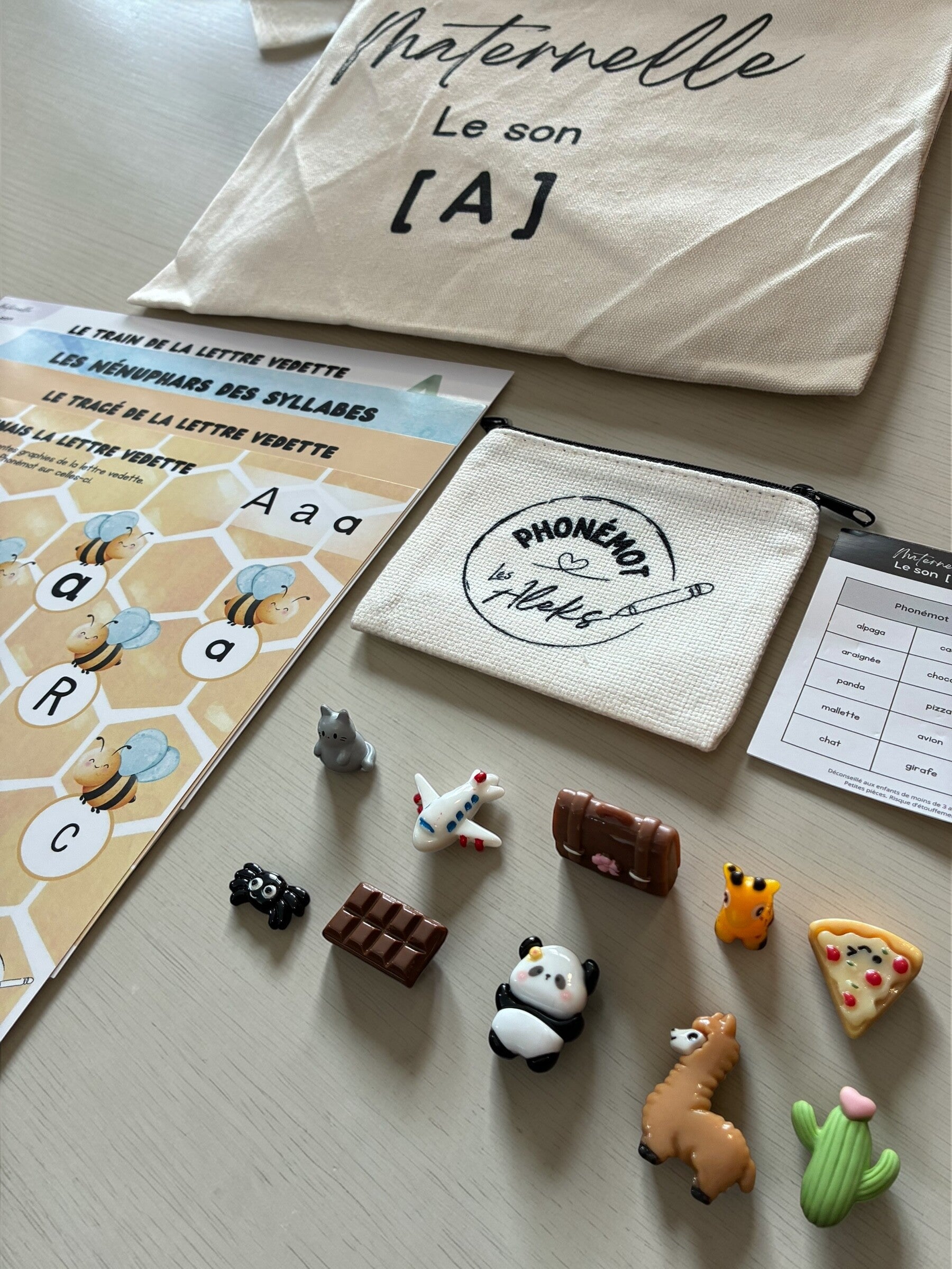 Ensemble du son [a] - Maternelle