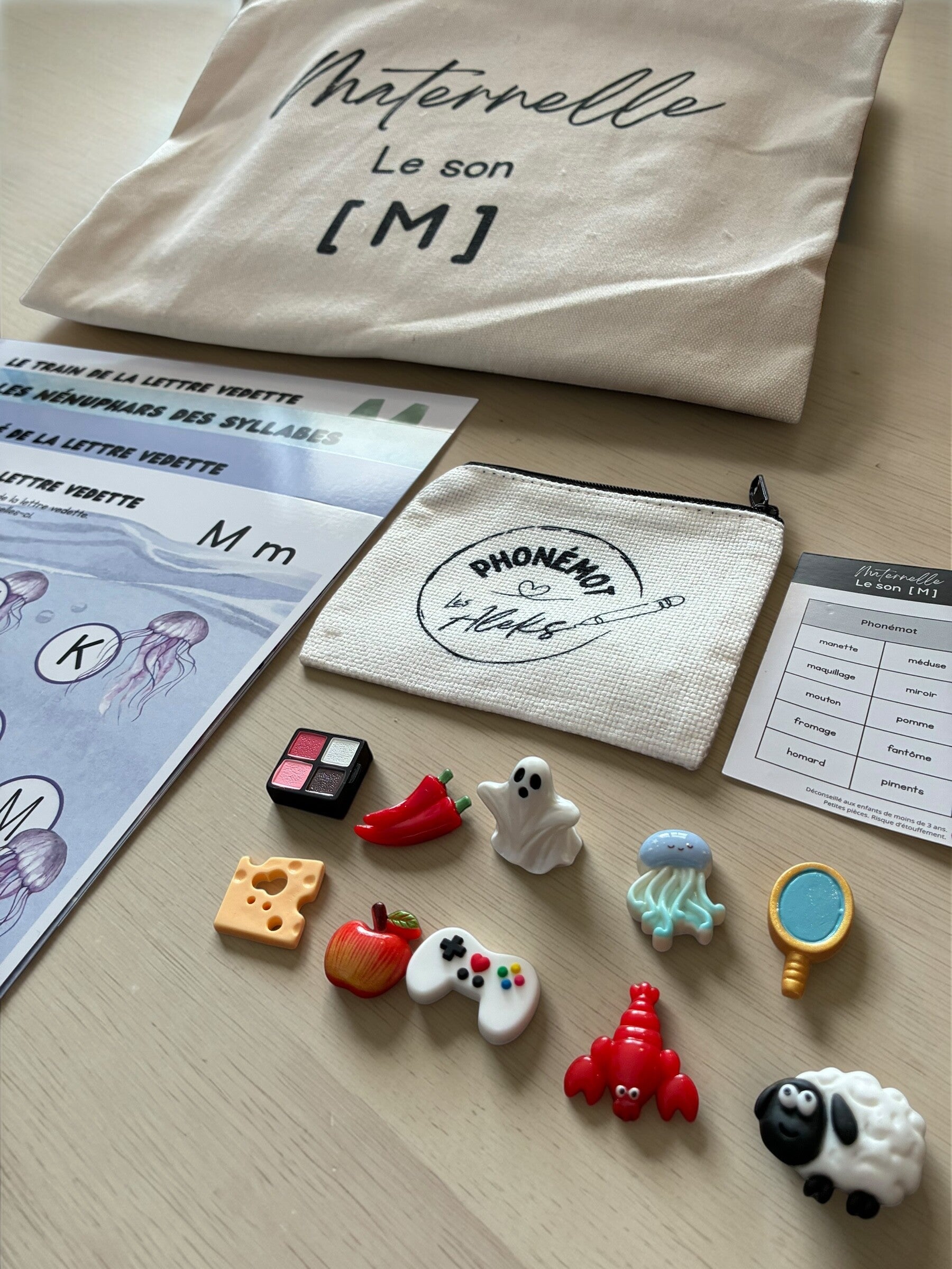Ensemble du son [m] - Maternelle