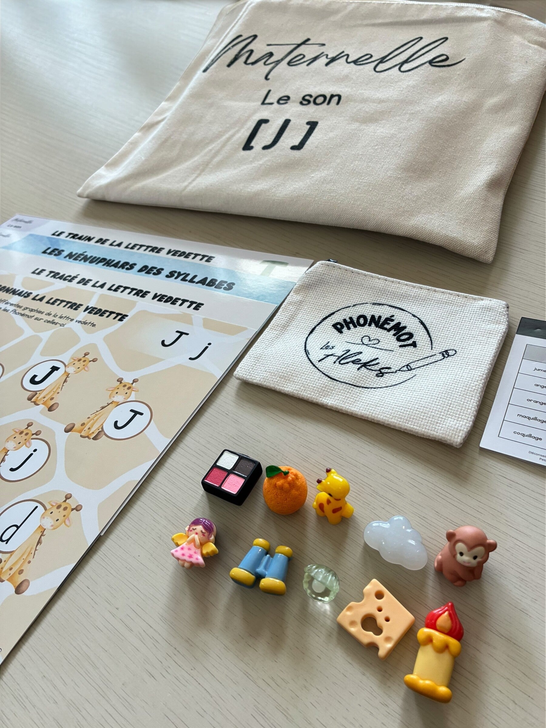 Ensemble du son [j] - Maternelle