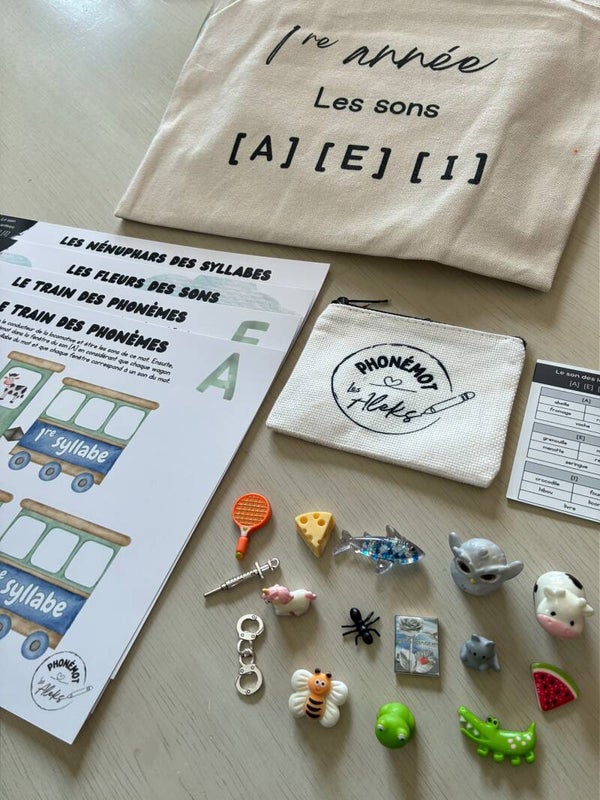 Ensemble des sons [A], [E], [I] - 1re année