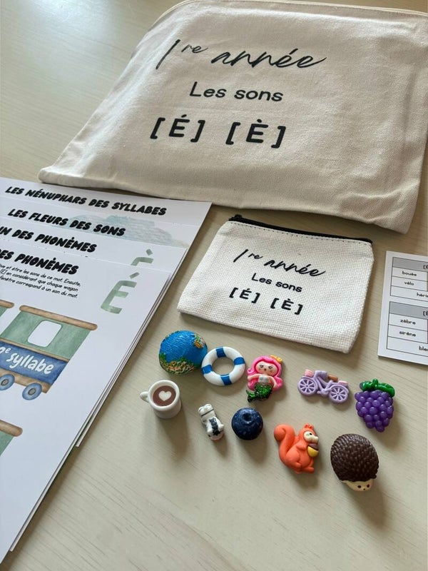 Ensemble des sons [É], [È] - 1re année