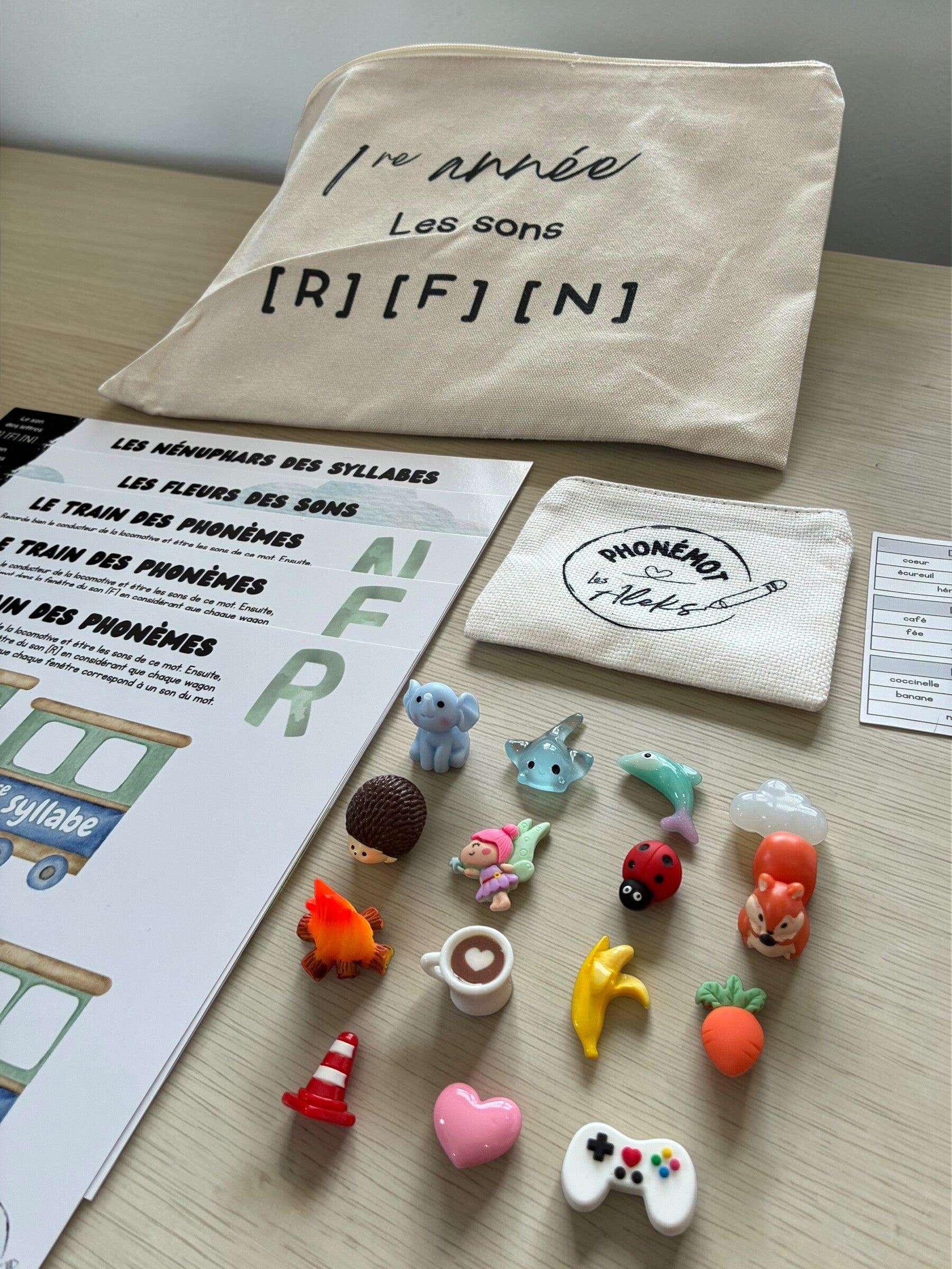 Ensemble des sons [R], [F], [N] - 1re année