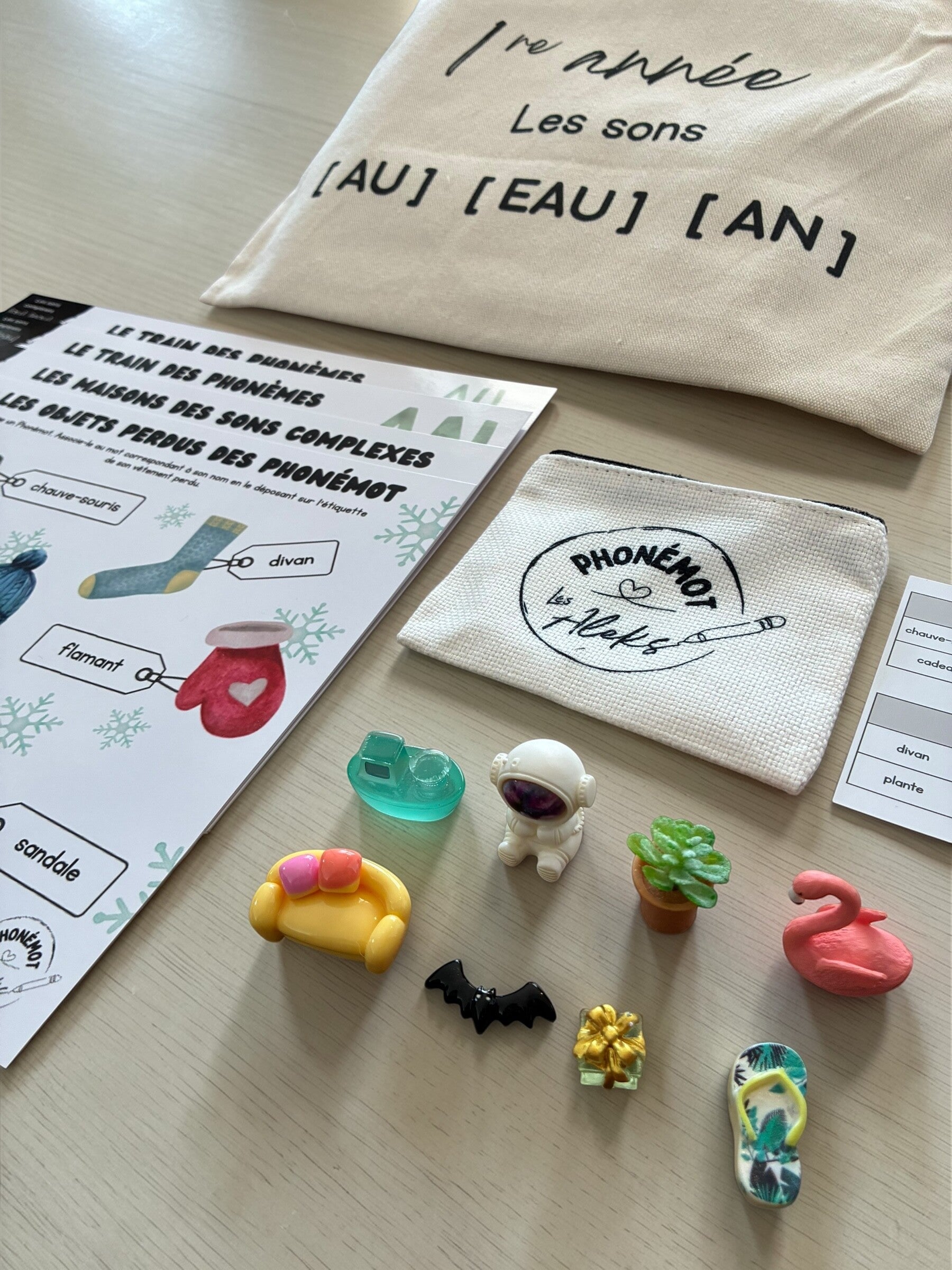 Ensemble des sons complexes [AU], [EAU], [AN] - 1re année