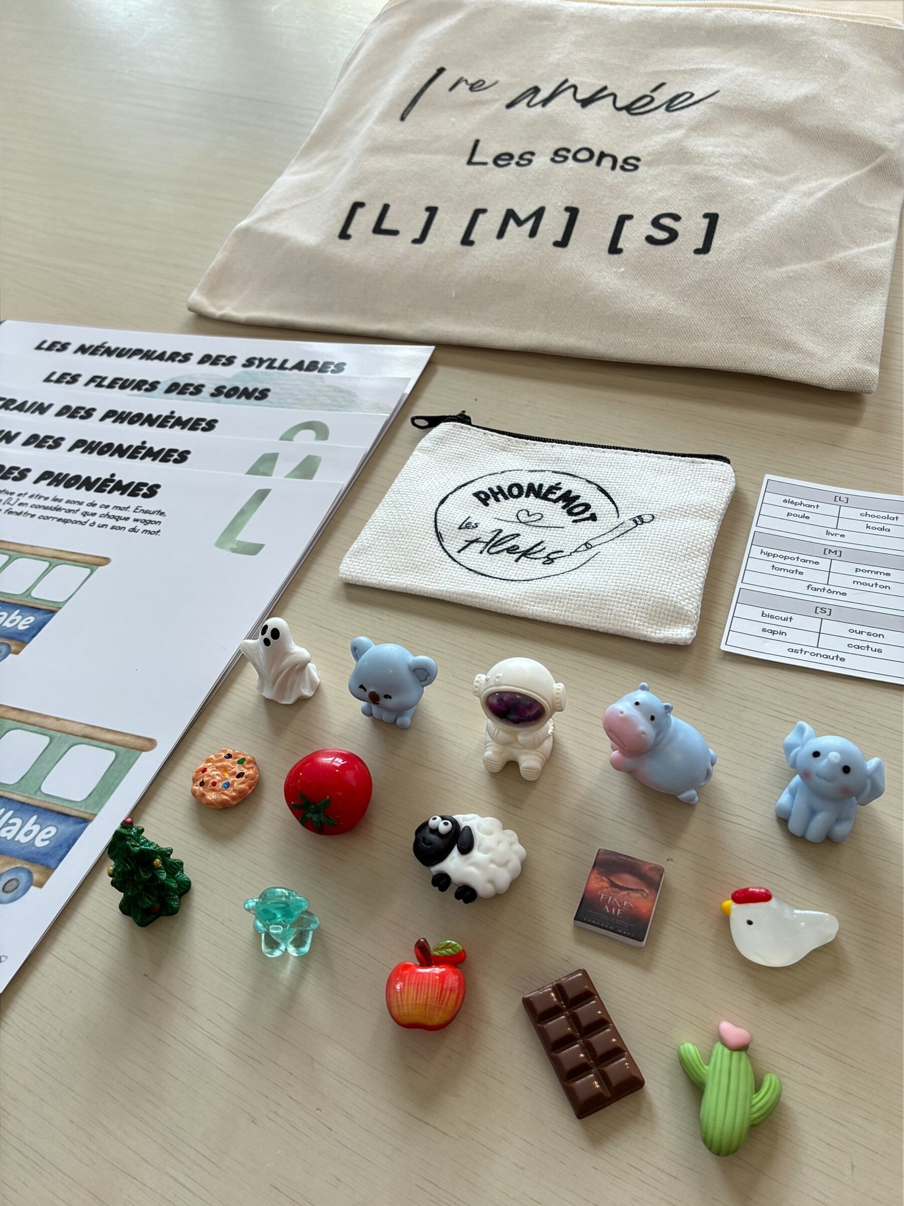 Ensemble des sons [L], [M], [S] - 1re année