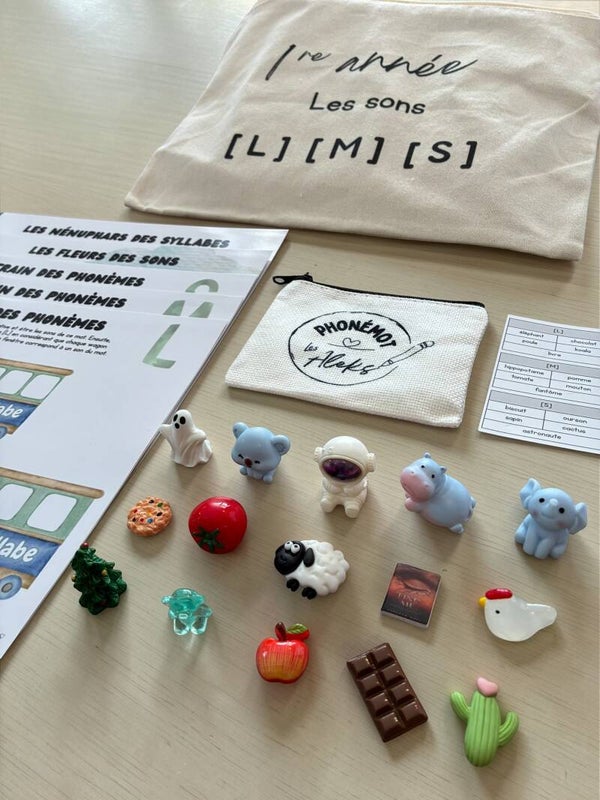 Ensemble des sons [L], [M], [S] - 1re année