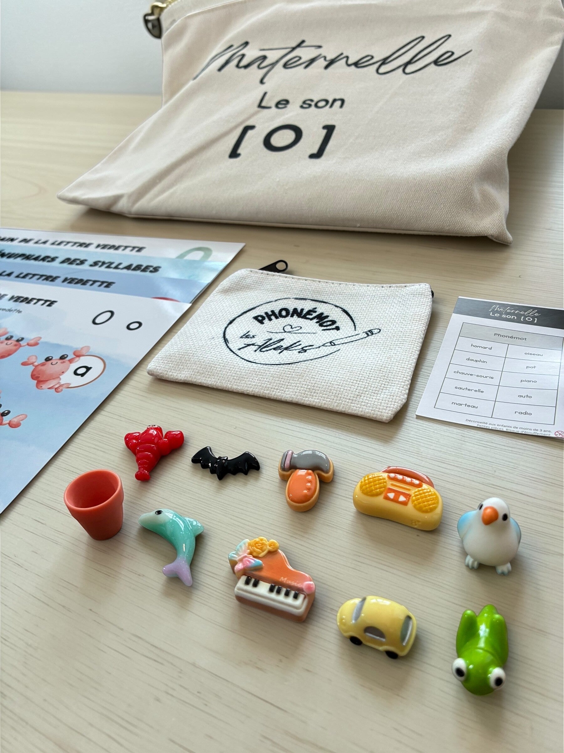 Ensemble du son [o] - Maternelle