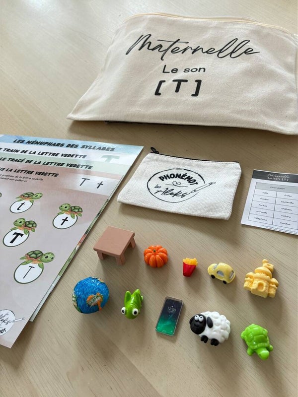 Ensemble du son [t] - Maternelle