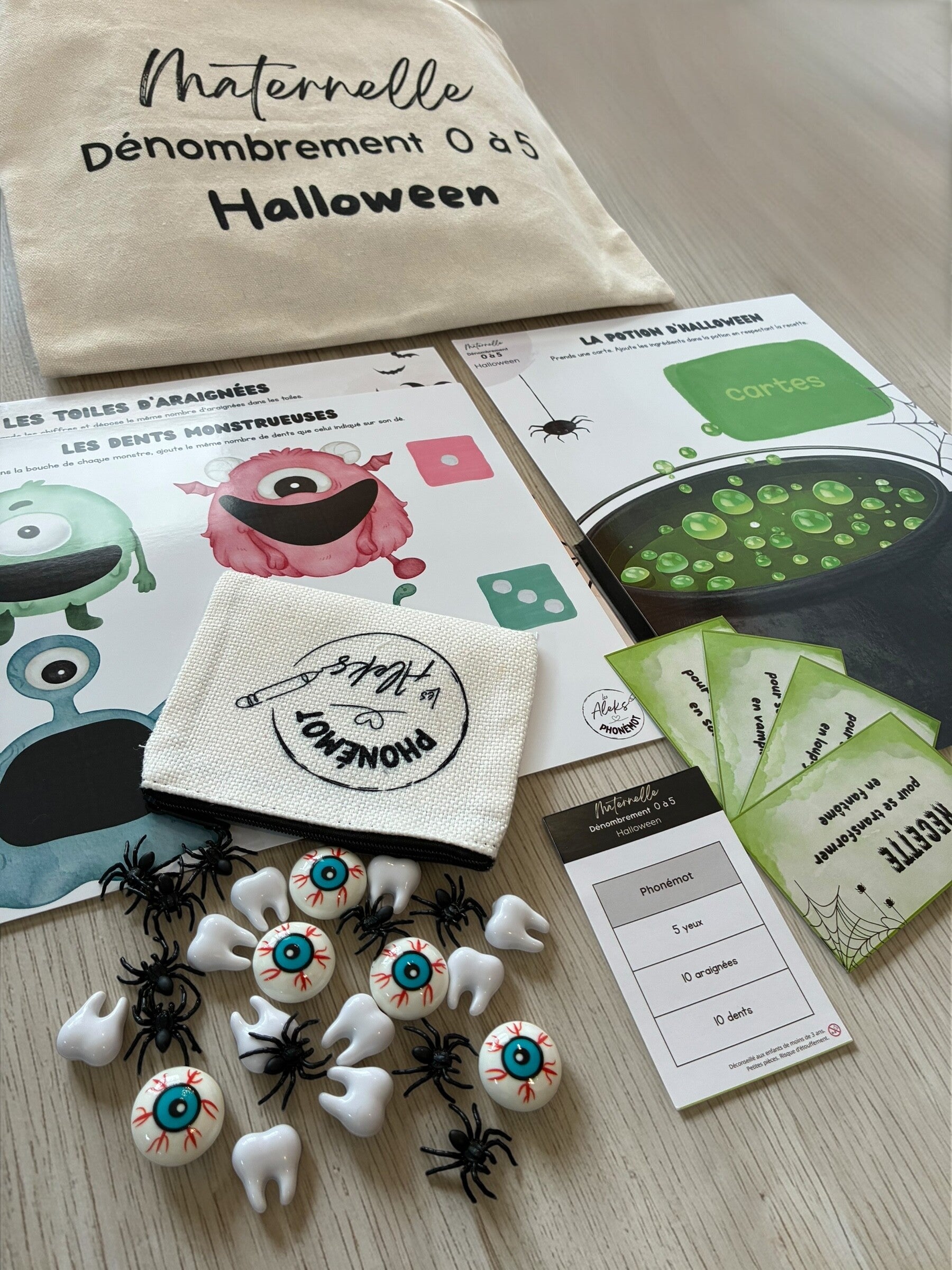 Lecture 3 niveaux : Halloween - 1re année