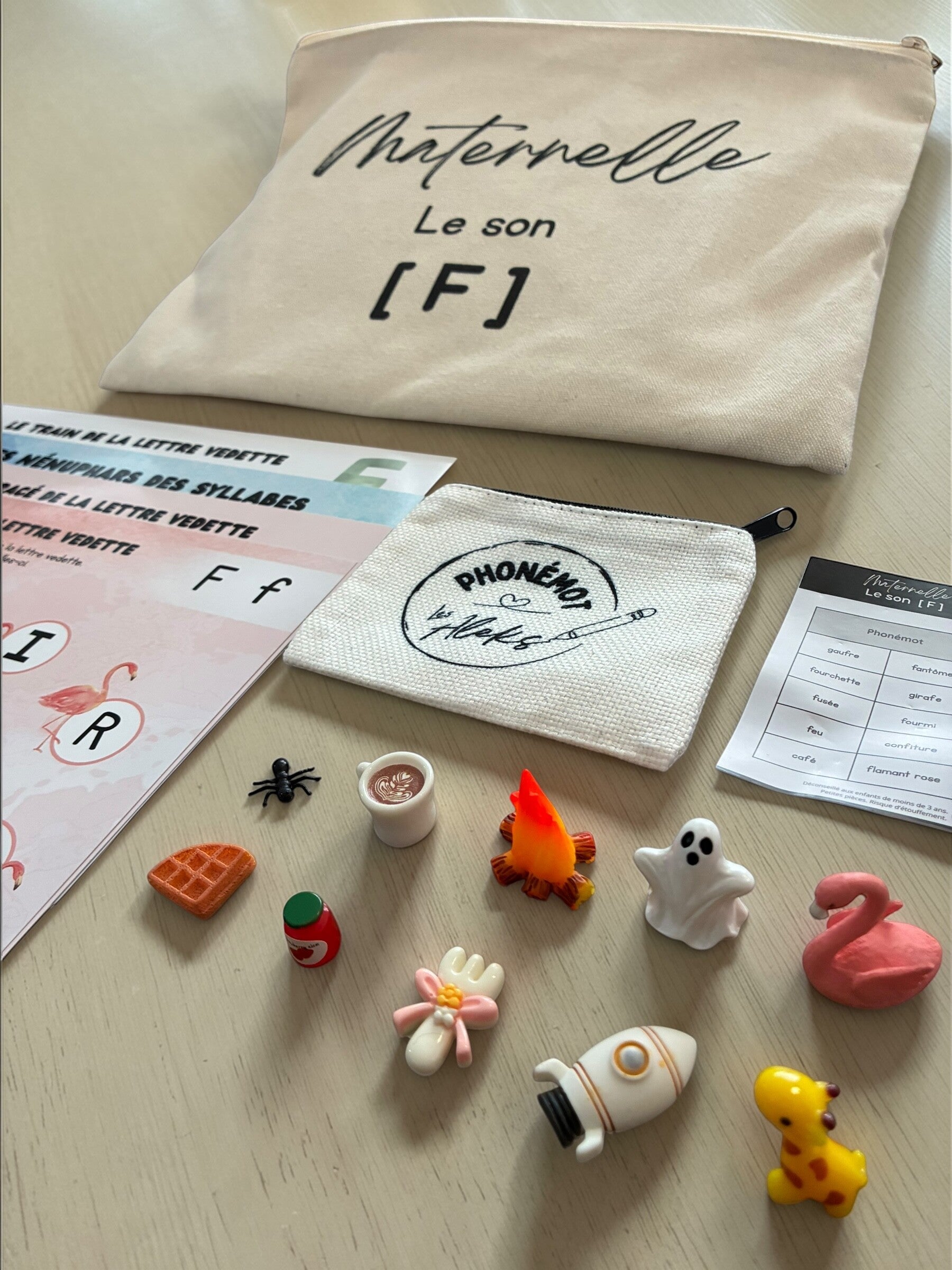 Ensemble du son [f] - Maternelle