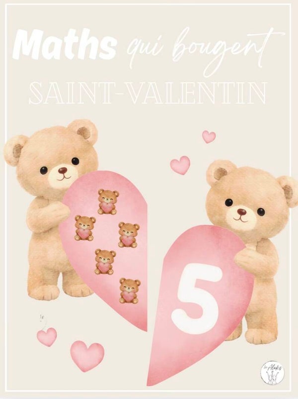 Mathématiques maternelles : Trouve ton Valentin