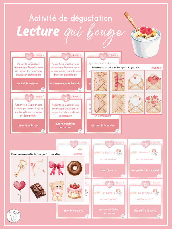 Lecture 1re année- Une collation spéciale pour la Saint-Valentin