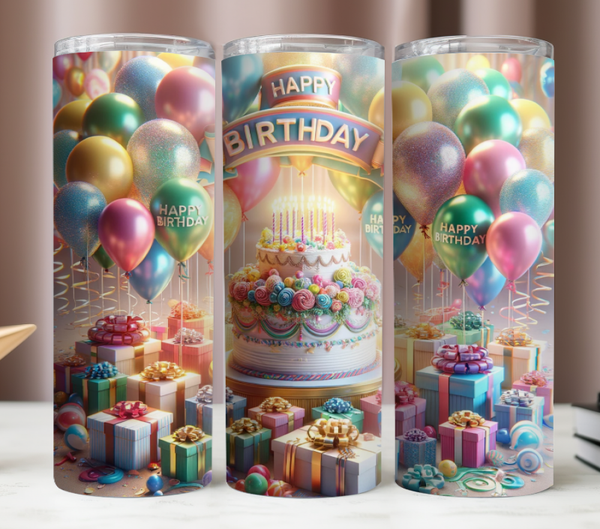 HAPPY BIRTHDAY CAKE  O DESIGN