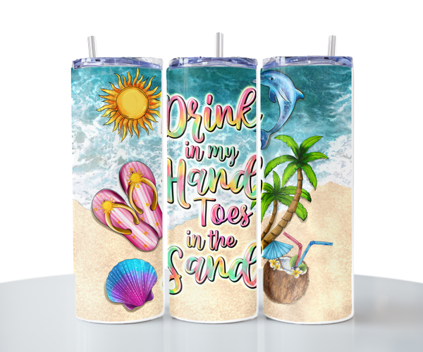Drink in my Hand Sand in my Toes G Design