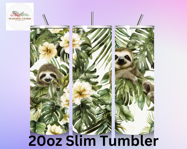 SLOTHS IN LEAVES O DESIGN