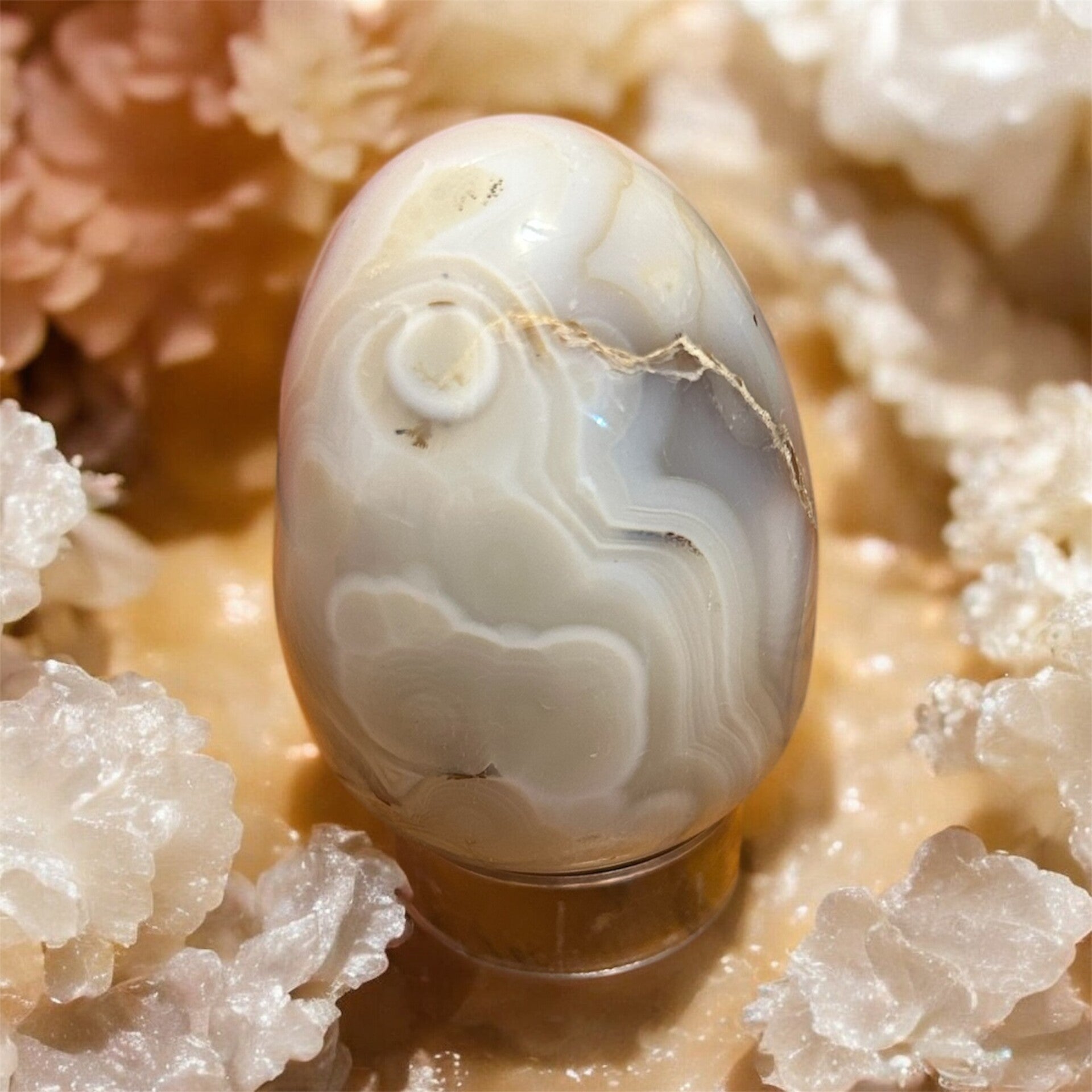 Orca Agate Egg