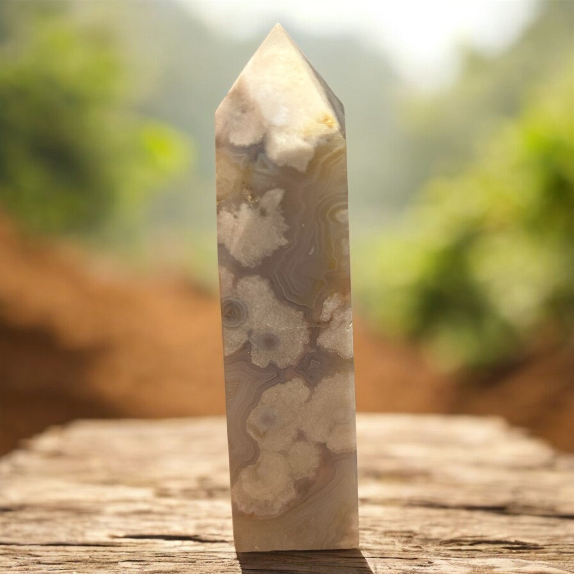 Flower Agate Tower