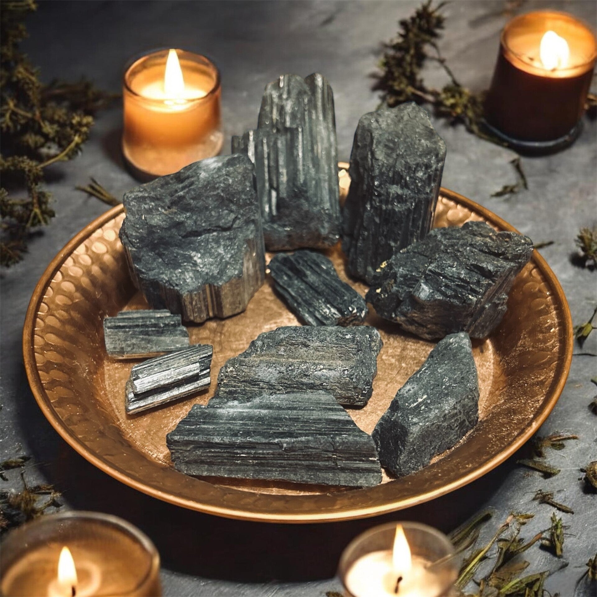 Raw Natural Black Tourmaline
