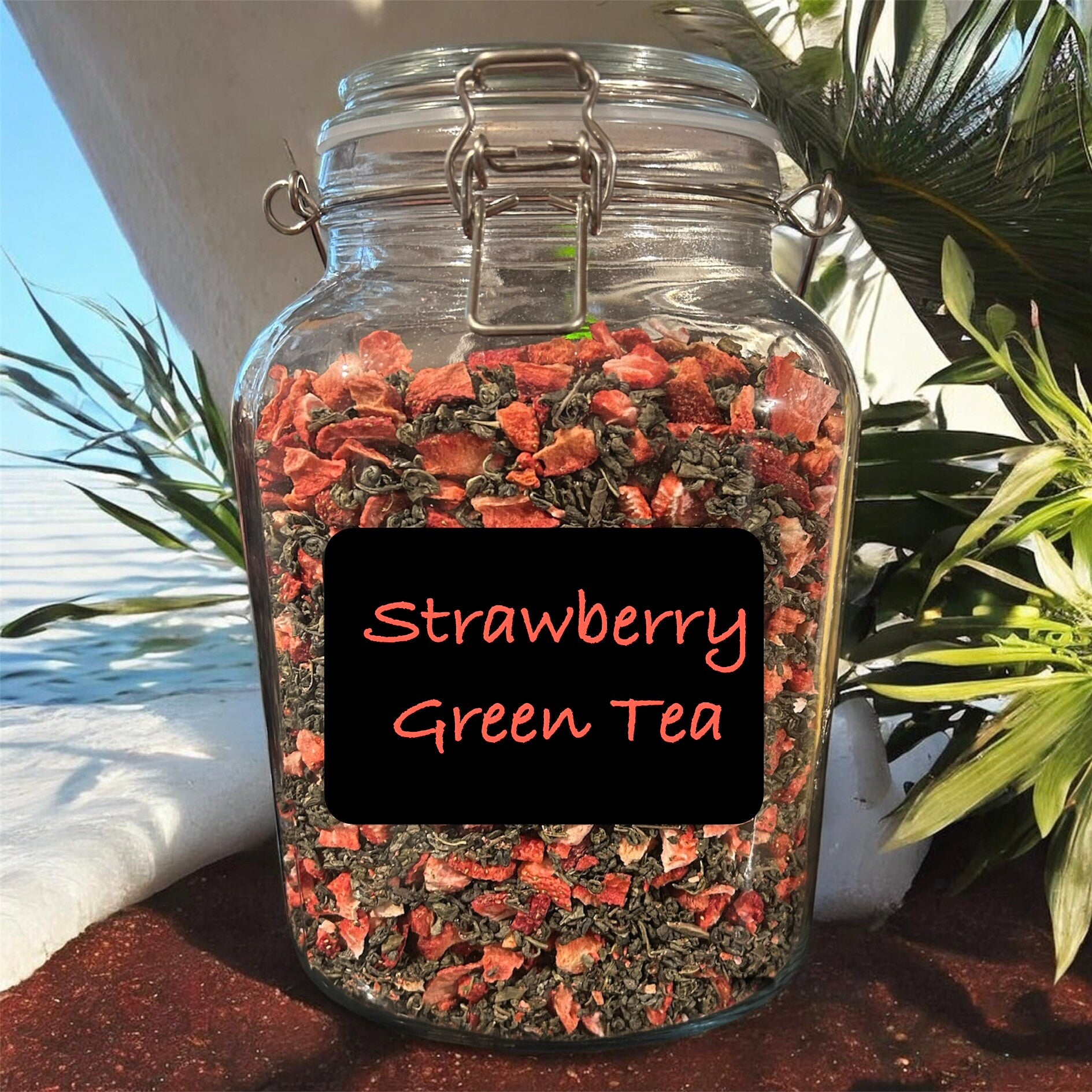 Strawberry Green Tea