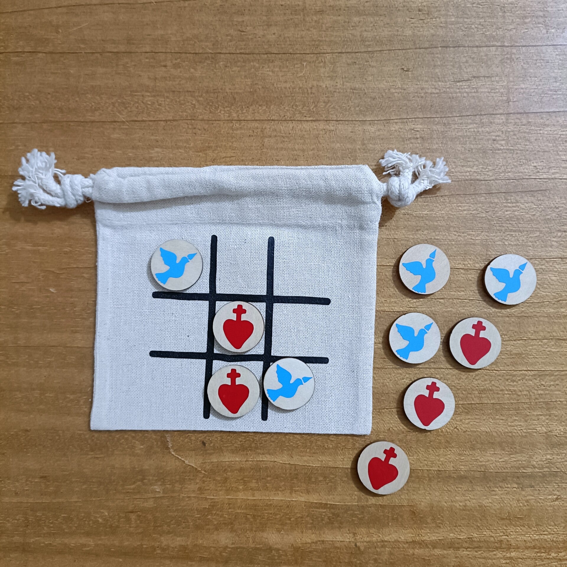 Jeu de morpion "religieux"