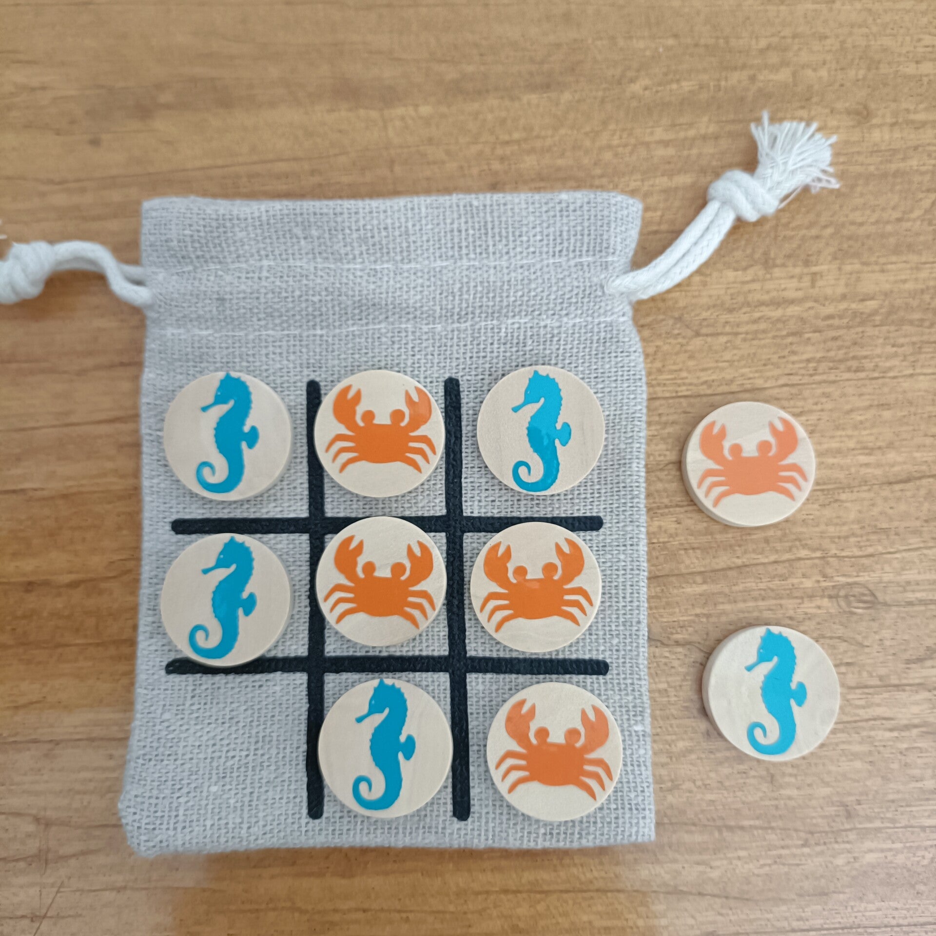 Jeu de morpion "marin"