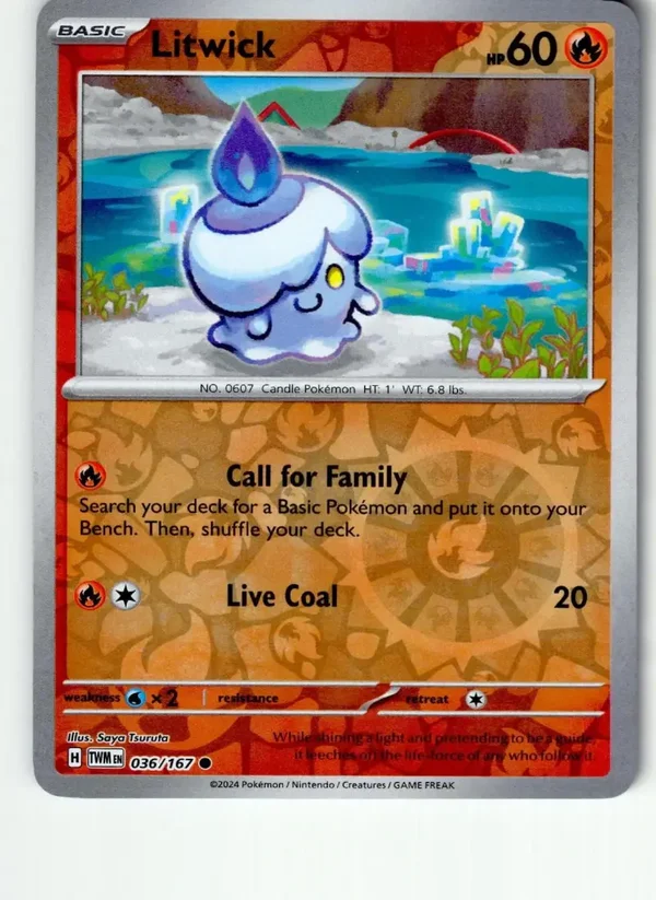 Litwick Reverse Holo (LP)