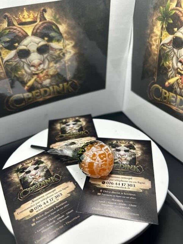 Sucette 10 mg CBD gout passion