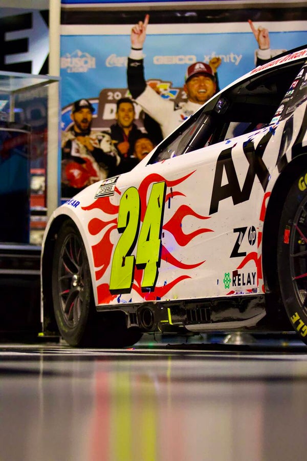 William Byron Daytona 500 Winning Car Image