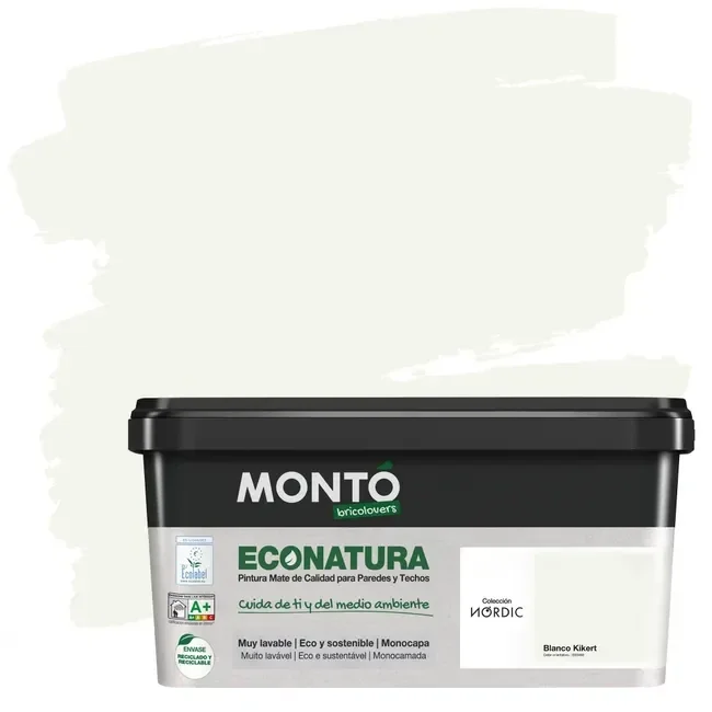 PINTURA MONTO 4 LITROS COLOR BLANCO