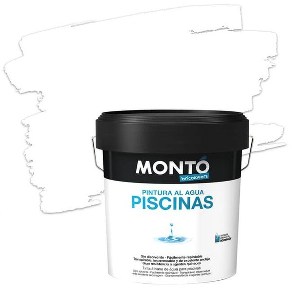 MONTO PISCINAS AL AGUA BLANCO 15 LITROS