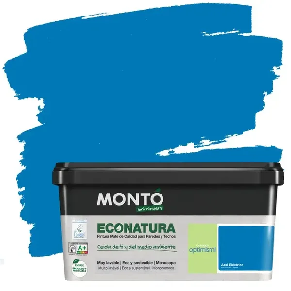 PINTURA MONTO 4 LITROS AZUL ELECTRICO