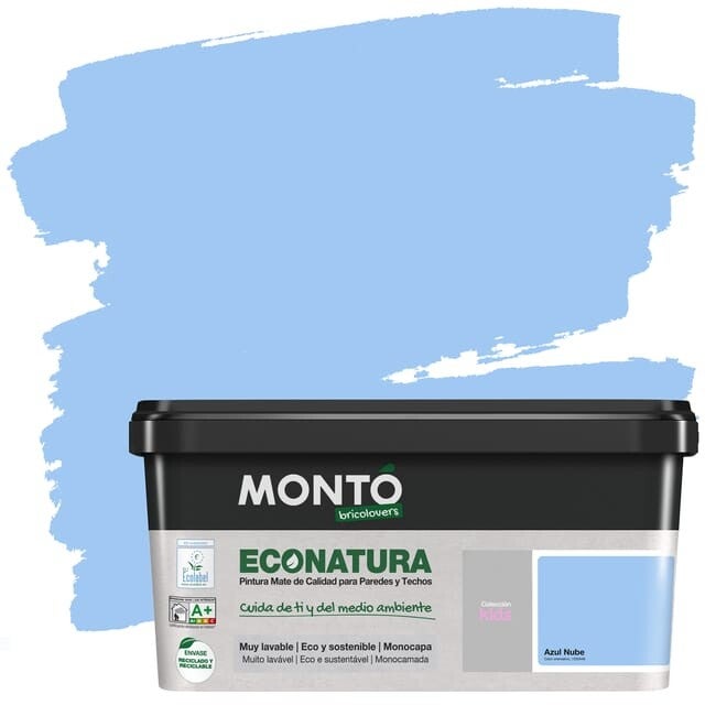 PINTURA MONTO 4 LITROS AZUL NUBE