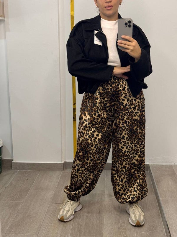 Pantalón Globo Animal Print